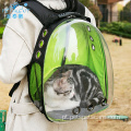 Saco de transporte de espaço para animais de estimação com janela de mochila para animais de estimação ao ar livre